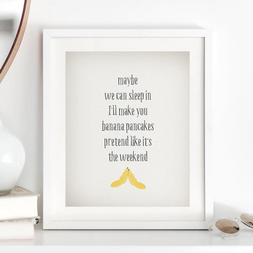 Banana Pancakes | Jack Johnson