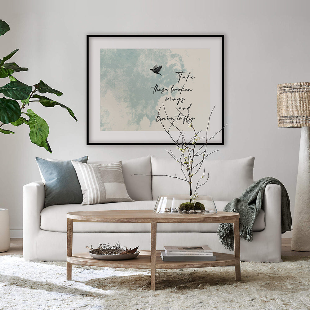 Lyrical Artworks song lyric wall art prints