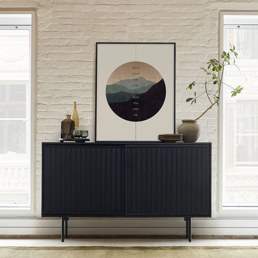 Faithfully | Journey - modern song lyric wall art by Lyrical Artworks