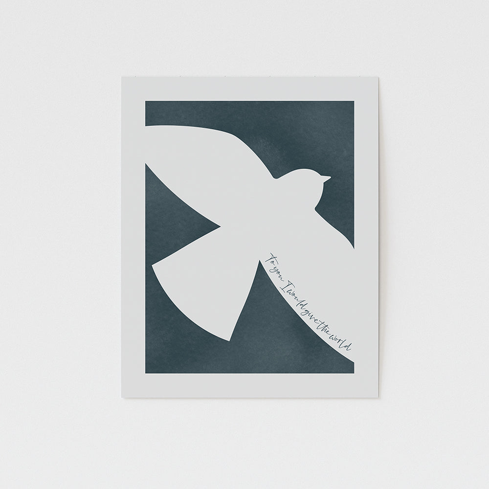 to you I would give the world