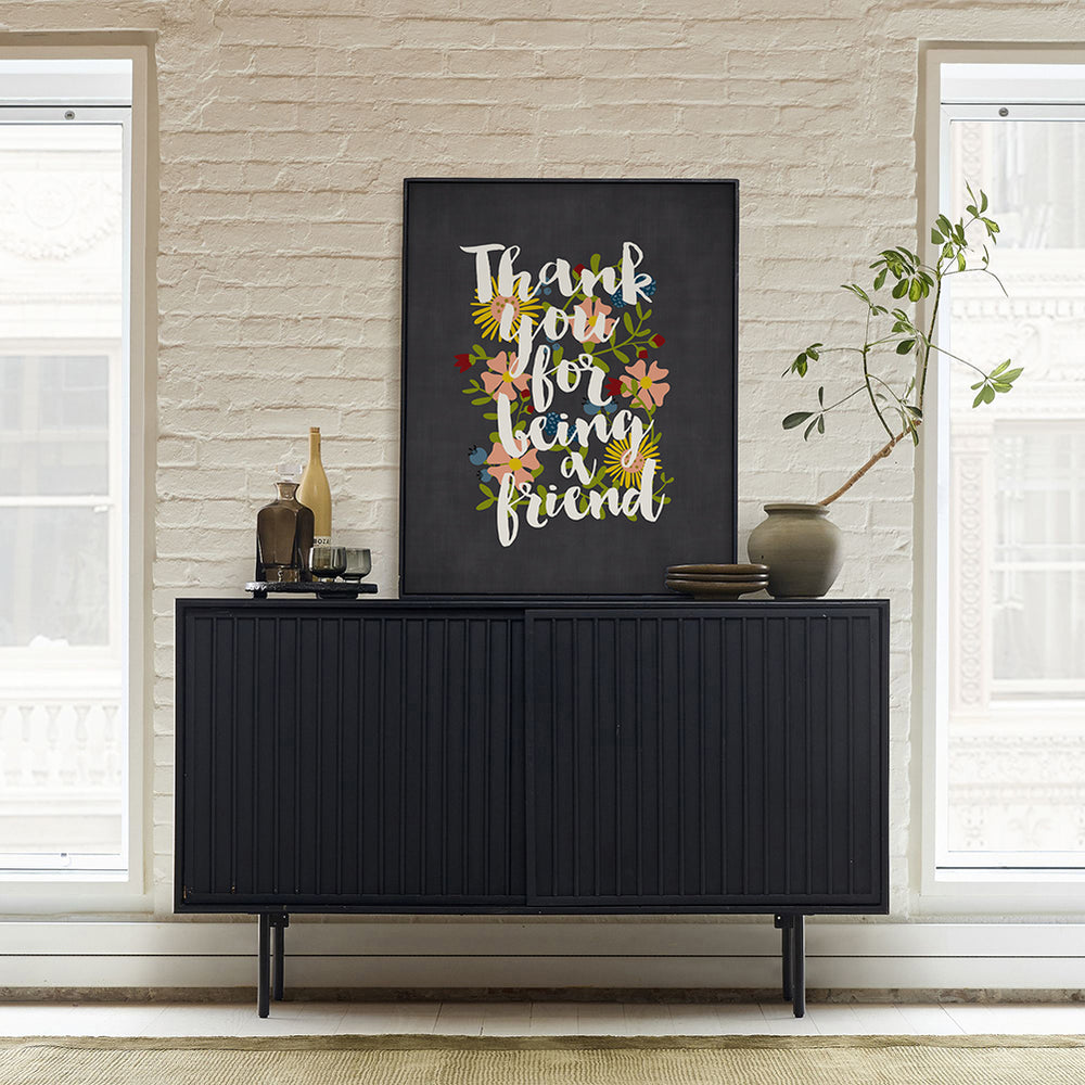 Thank You For Being A Friend | Golden Girls theme song lyric art