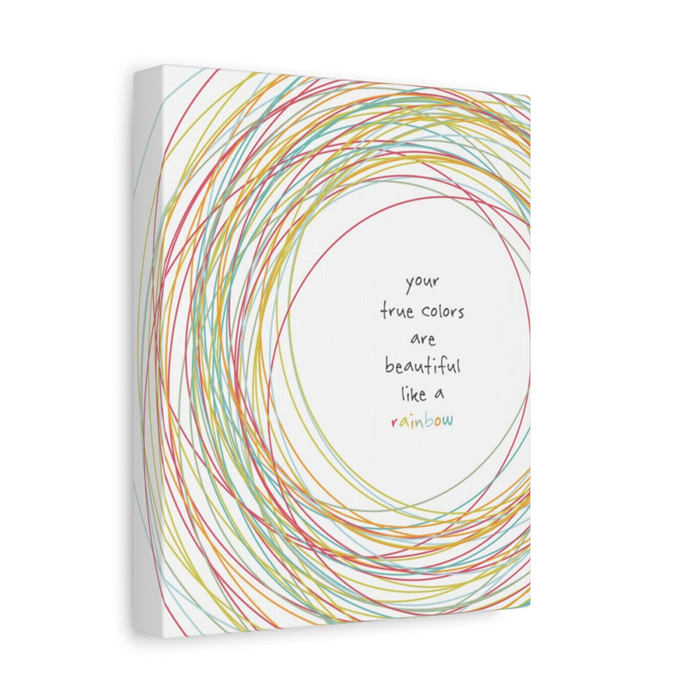 True Colors | Cyndi Lauper - Song Lyric Wall Art Music Poster