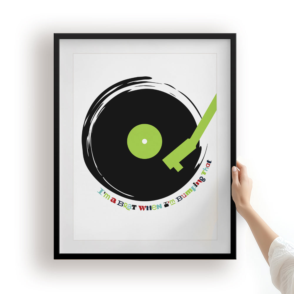 365 | Charli xcx - Song Lyrics Art Print