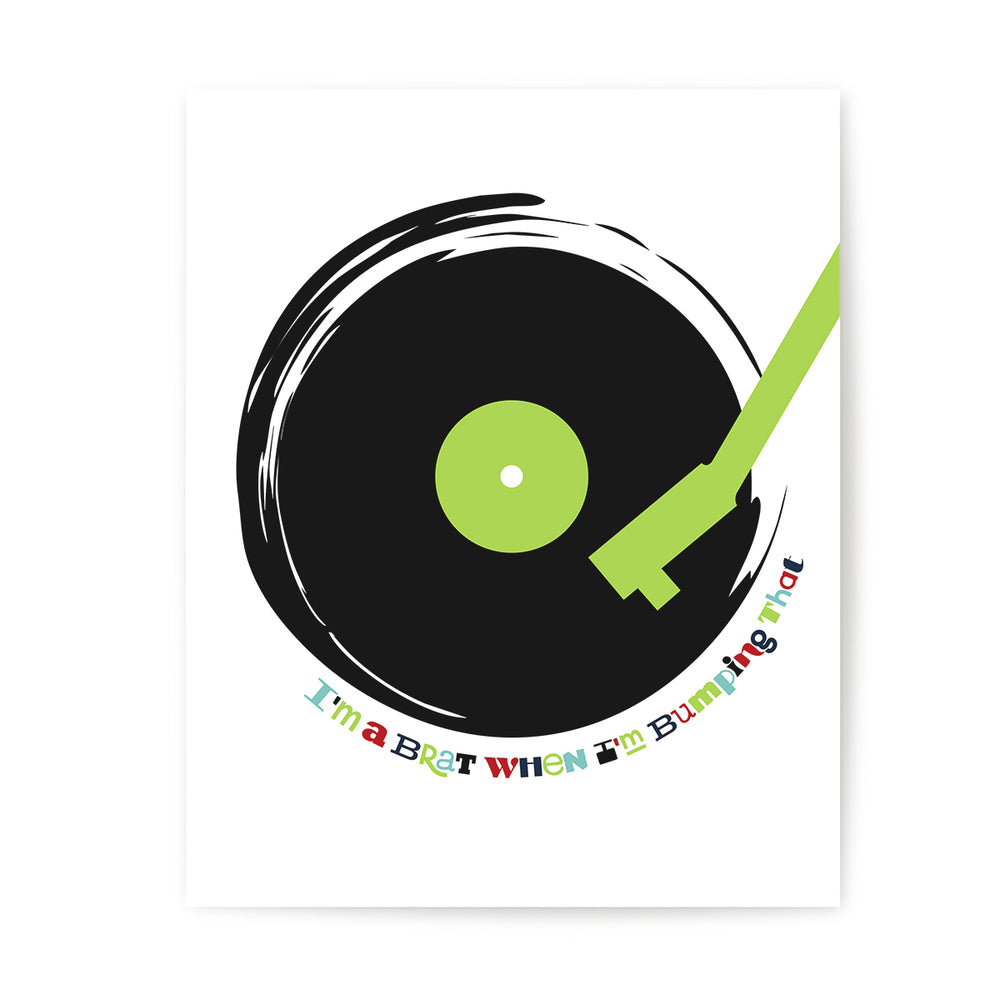 365 | Charli xcx - Song Lyrics Art Print