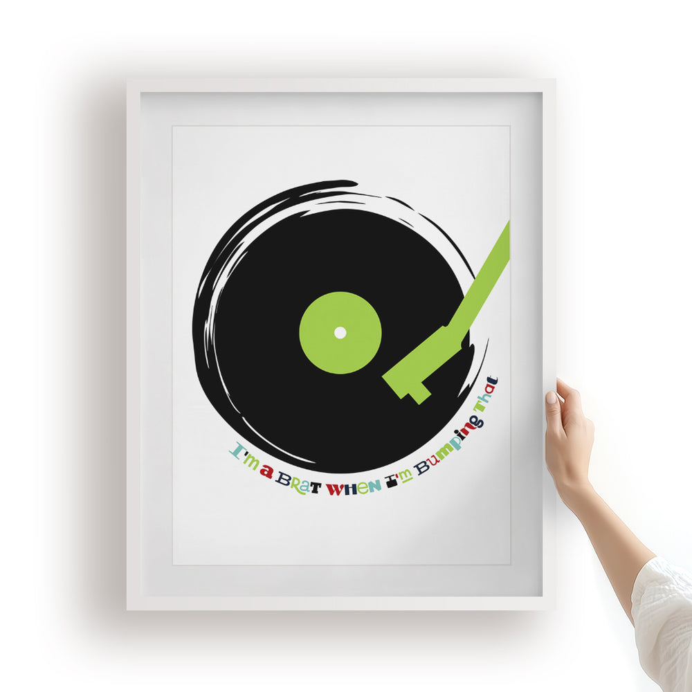 365 | Charli xcx - Song Lyrics Art Print