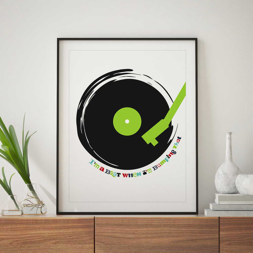 365 | Charli xcx - Song Lyrics Art Print