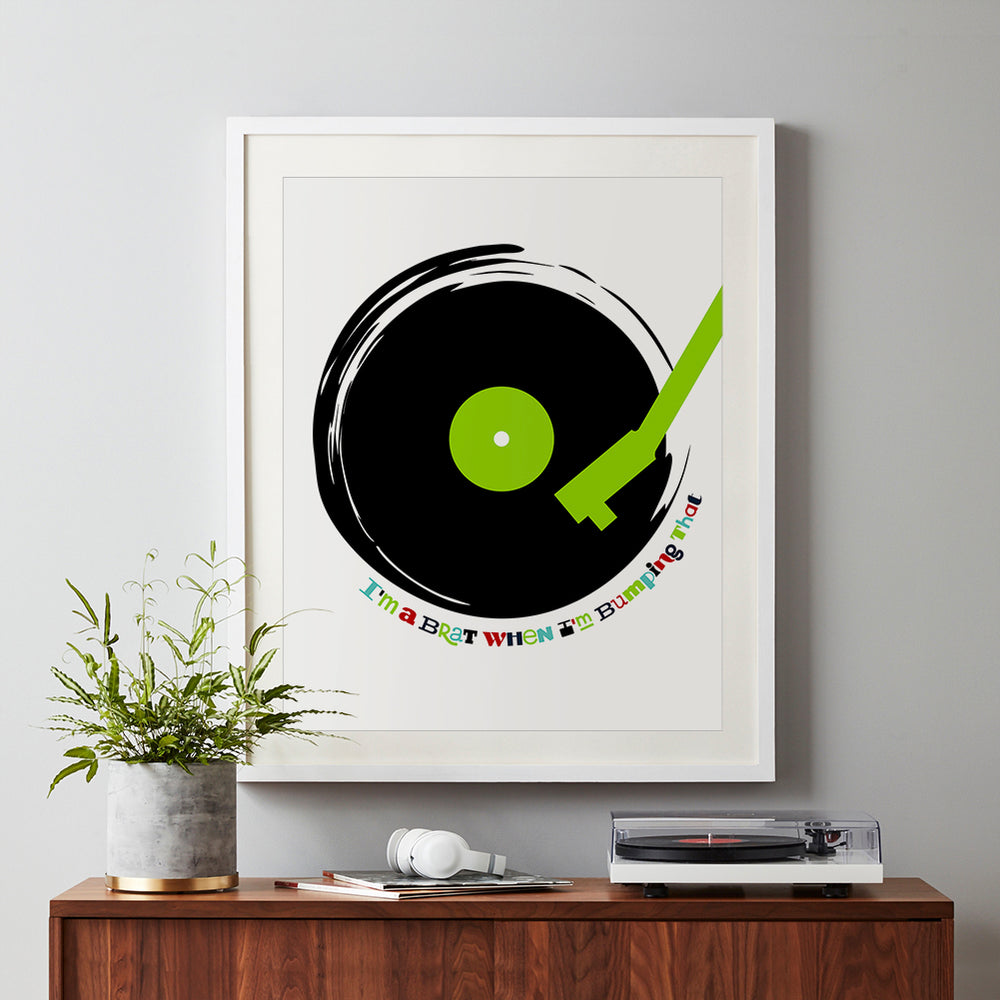 365 | Charli xcx - Song Lyrics Art Print