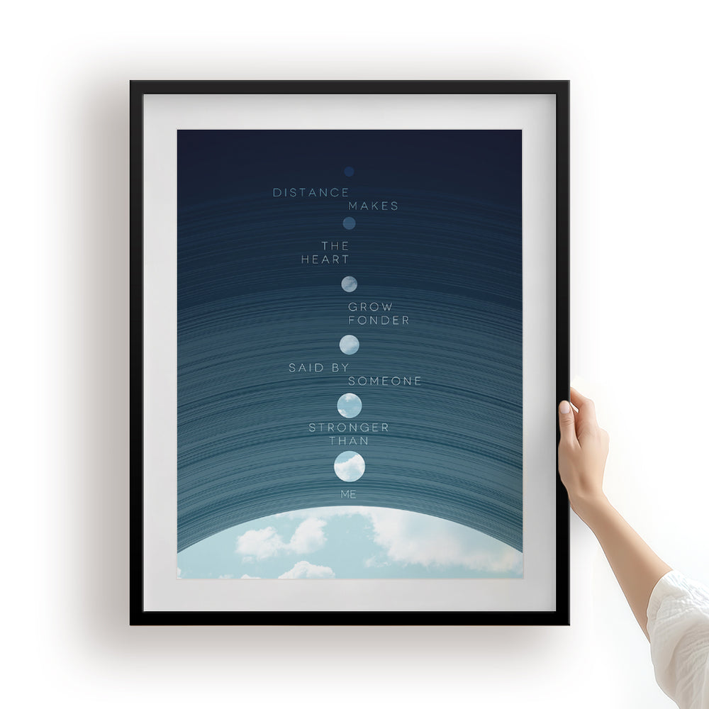 DKLA | Troye Sivan song lyric art print