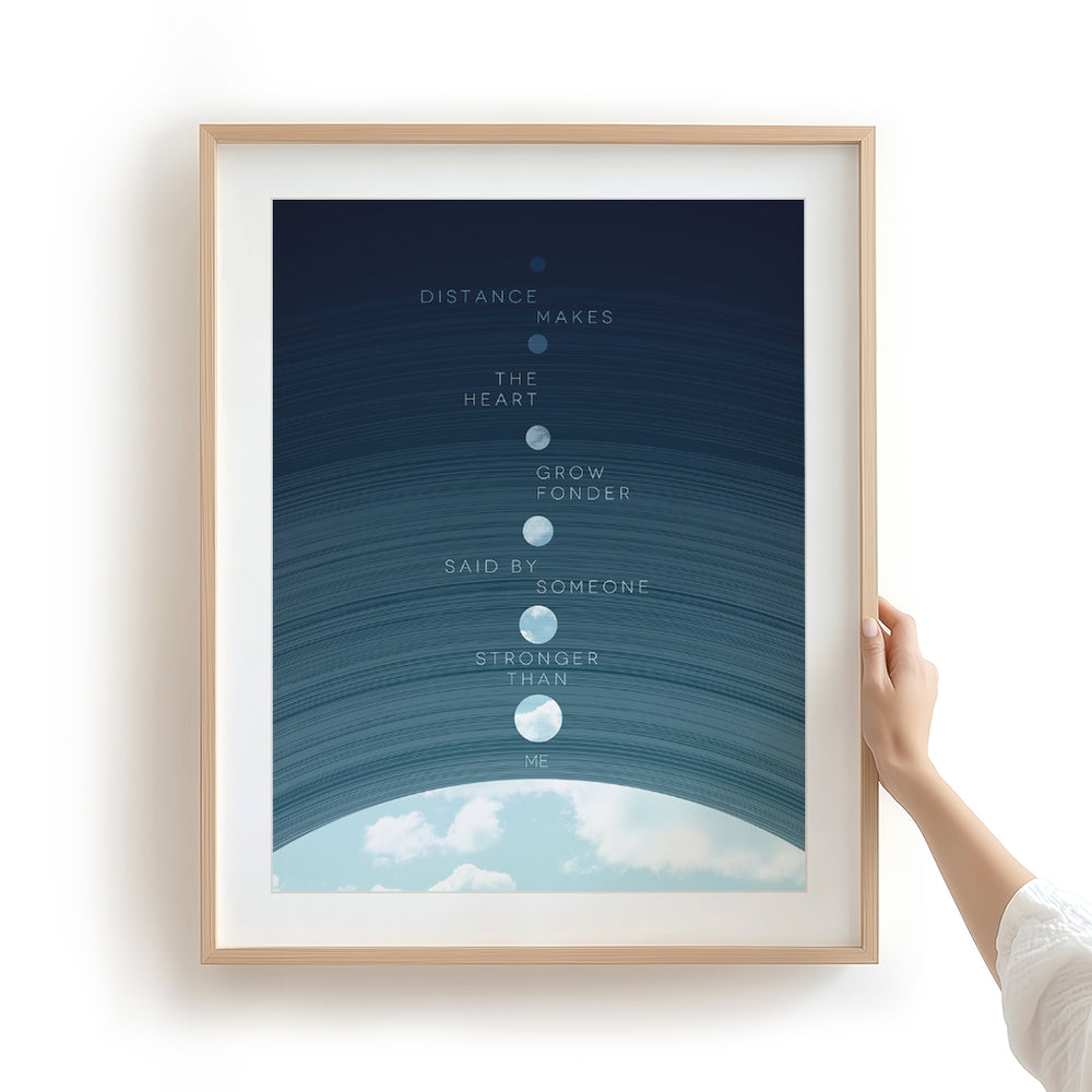 DKLA | Troye Sivan song lyric art print