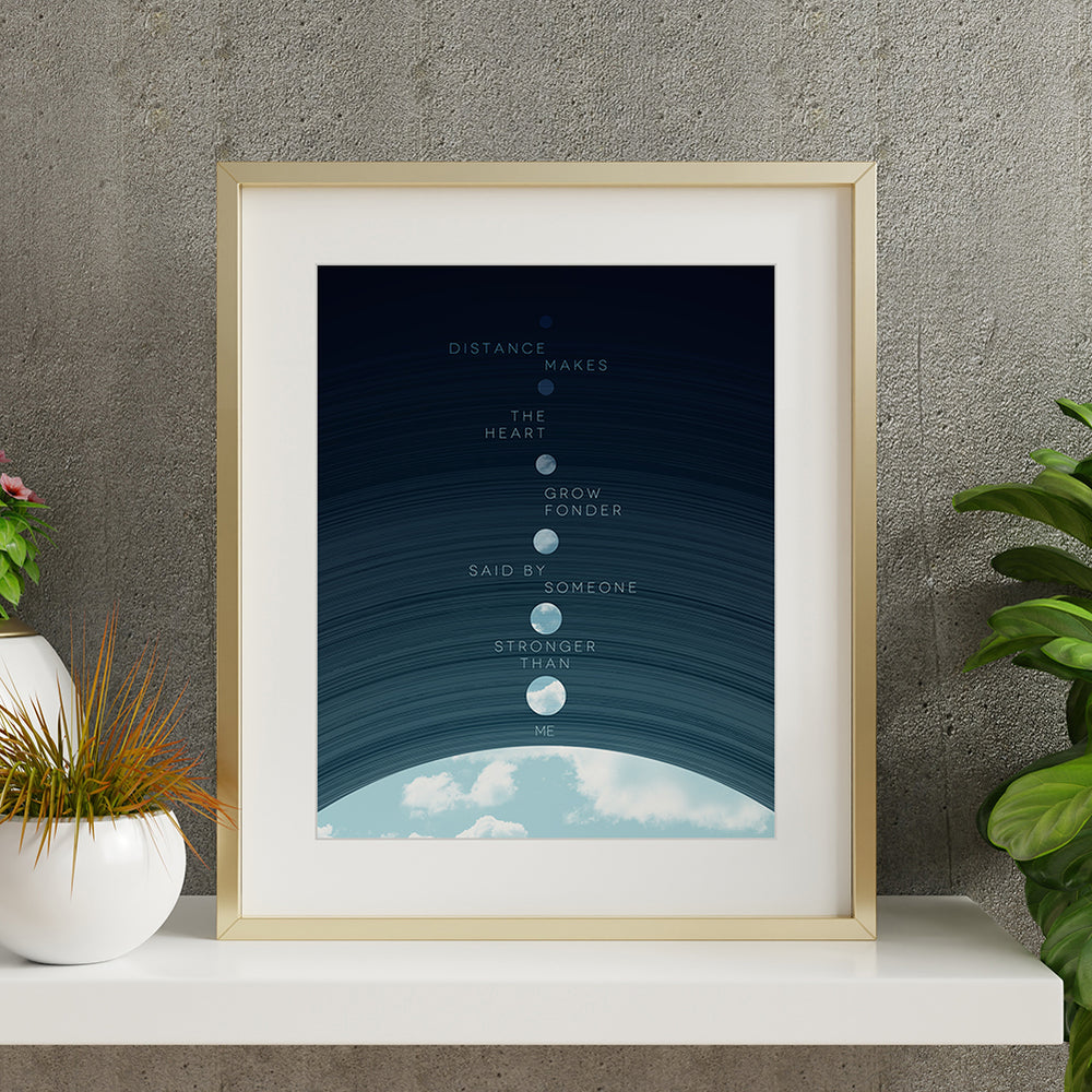 DKLA | Troye Sivan song lyric art print