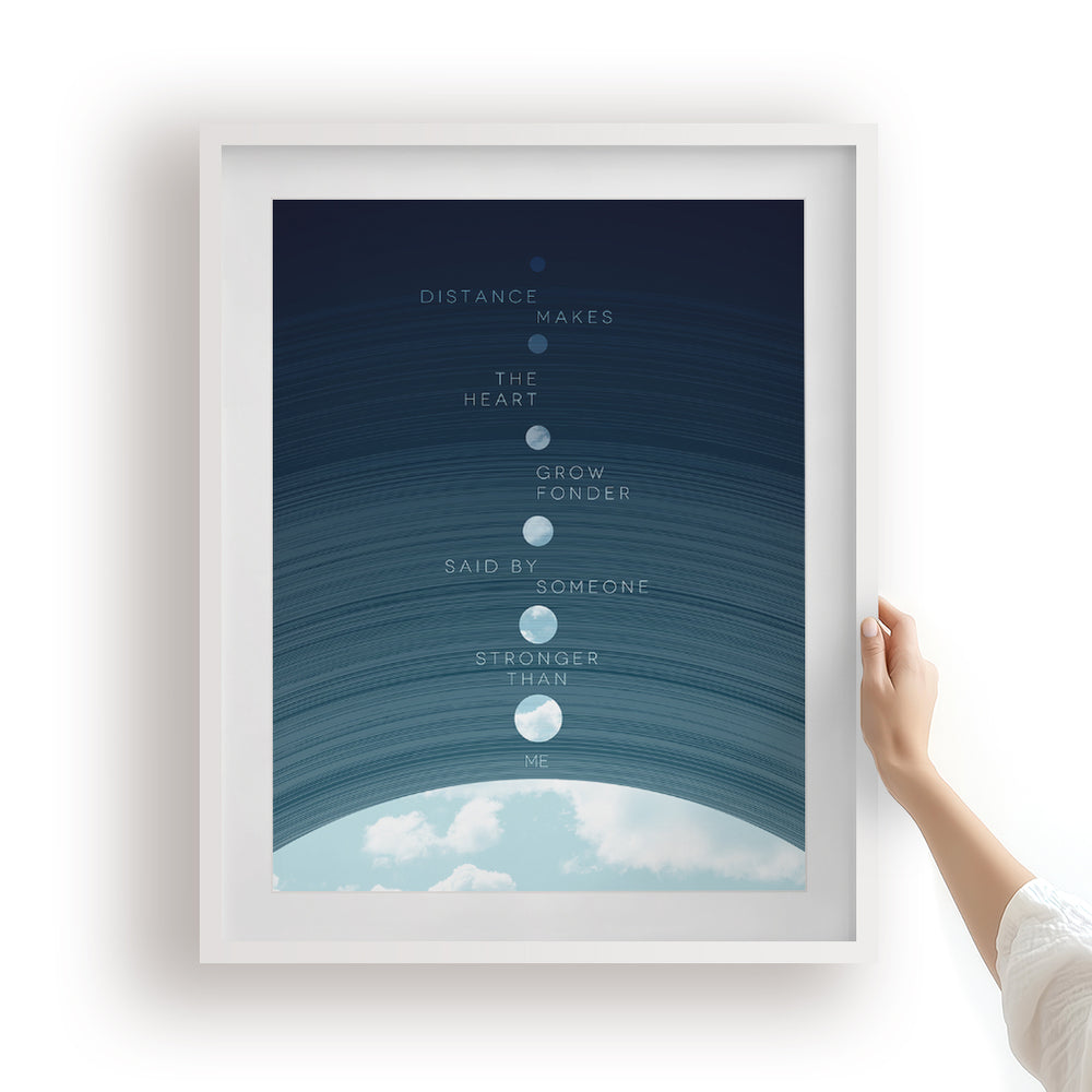 DKLA | Troye Sivan song lyric art print