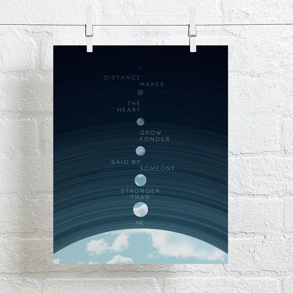 DKLA | Troye Sivan song lyric art print