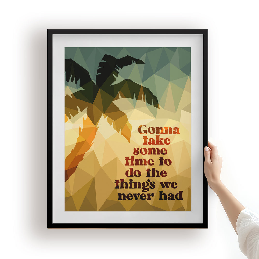Africa | Toto - Song Lyrics Art Print