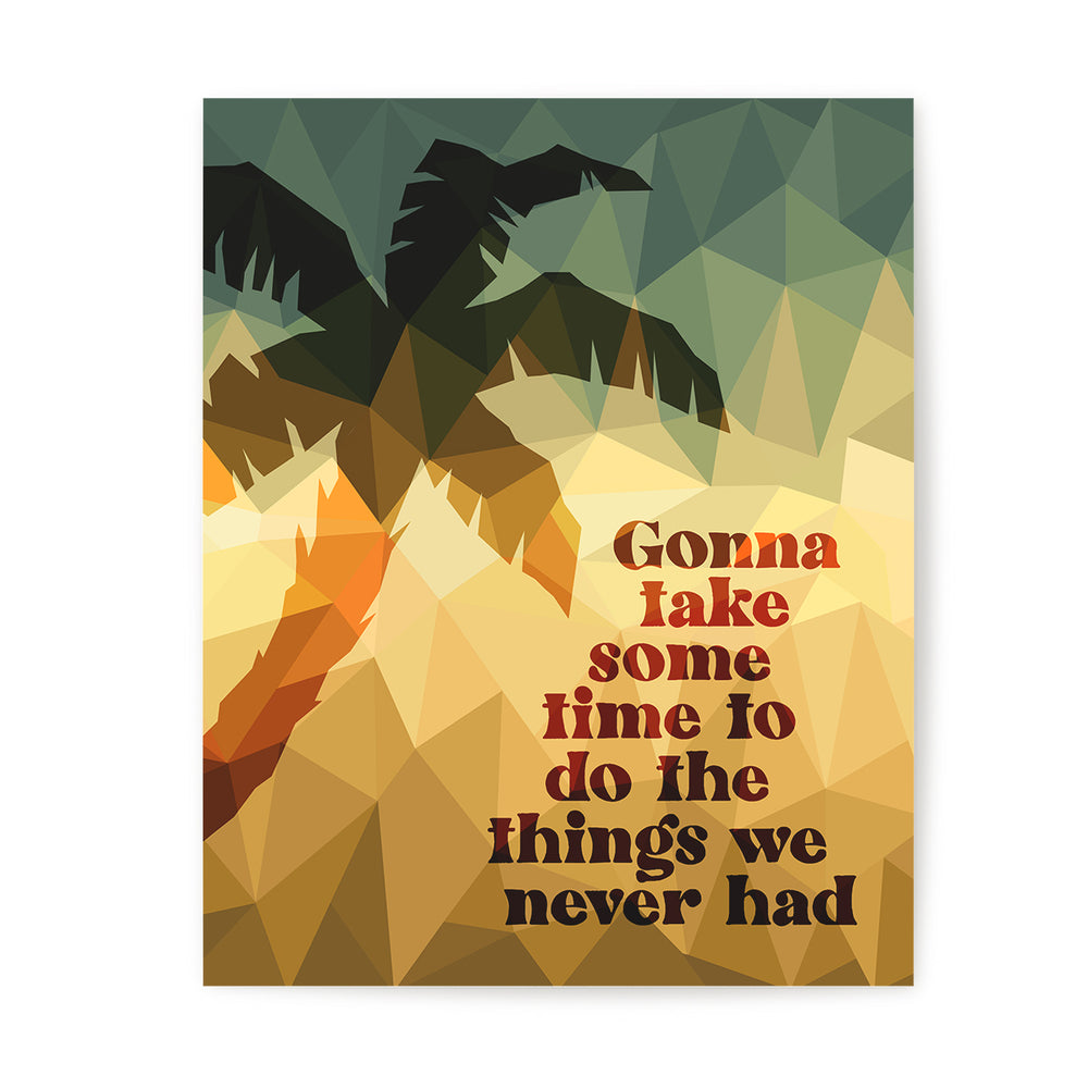 Africa | Toto - Song Lyrics Art Print