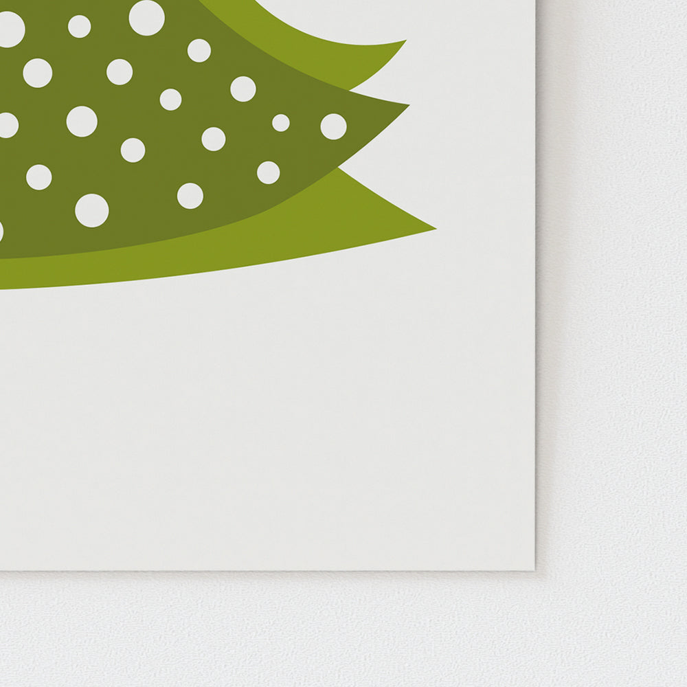 A Holly Jolly Christmas - Holiday Song Lyrics Art Print