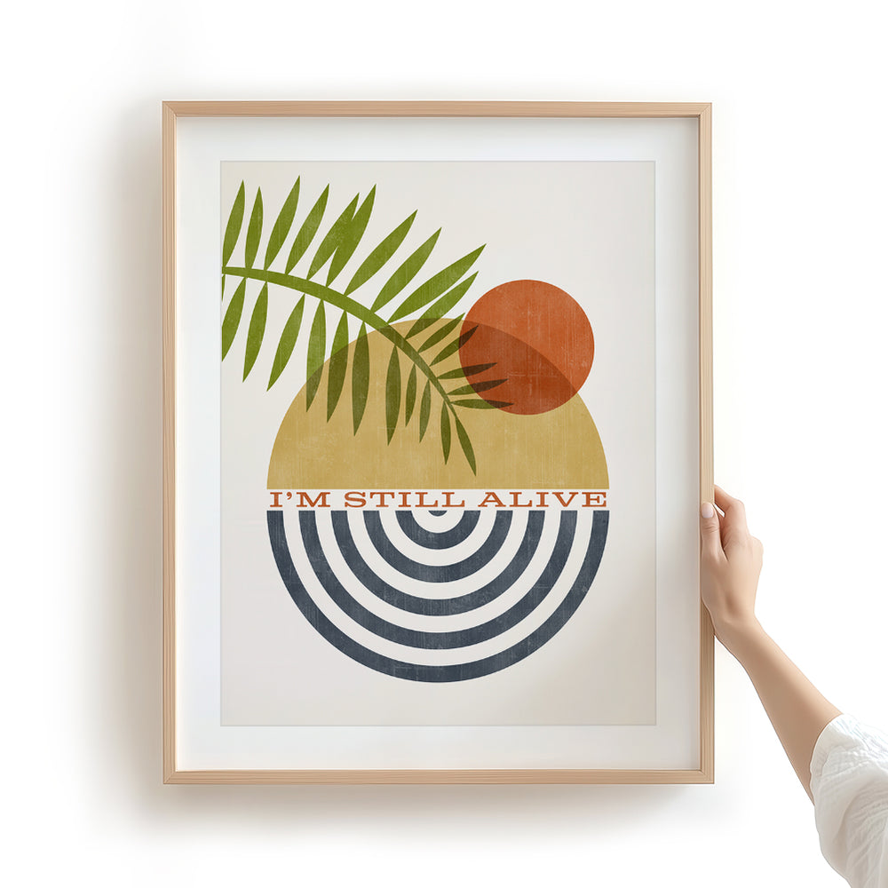 Alive | Pearl Jam - Song Lyrics Art Print