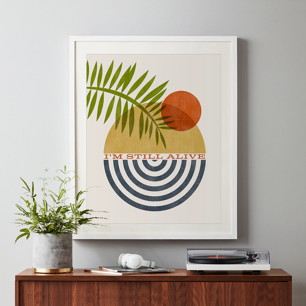 Alive | Pearl Jam - Song Lyrics Art Print