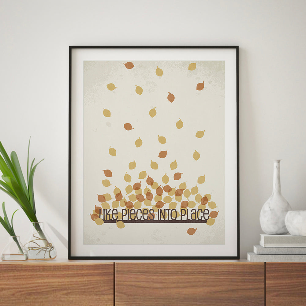All Too Well | Taylor Swift - Song Lyrics Wall Art Print