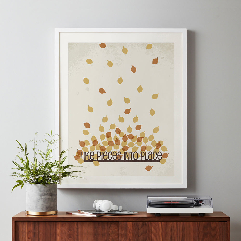 All Too Well | Taylor Swift - Song Lyrics Wall Art Print