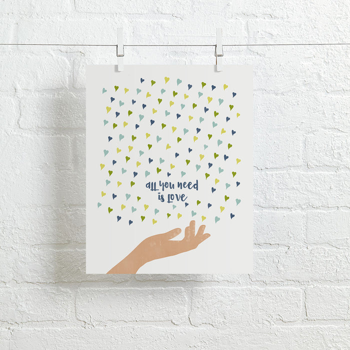 All You Need Is Love | The Beatles song lyric art