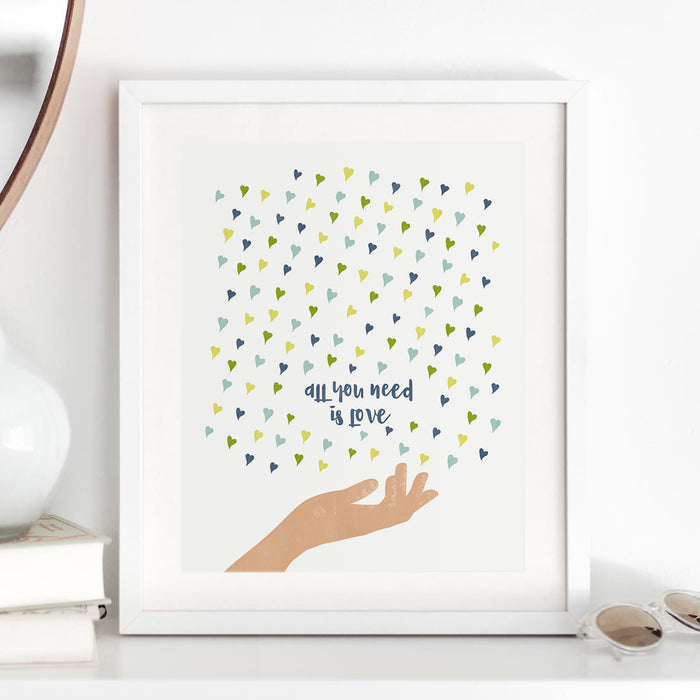 All You Need Is Love | The Beatles song lyric art