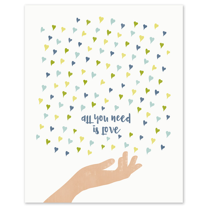 All You Need Is Love | The Beatles song lyric art