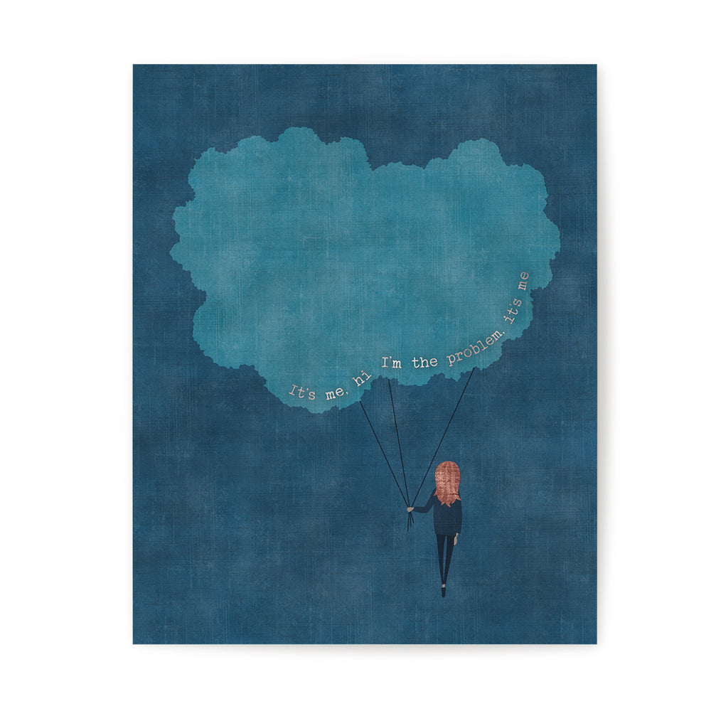 Anti-Hero | Taylor Swift - Song Lyrics Wall Art Print