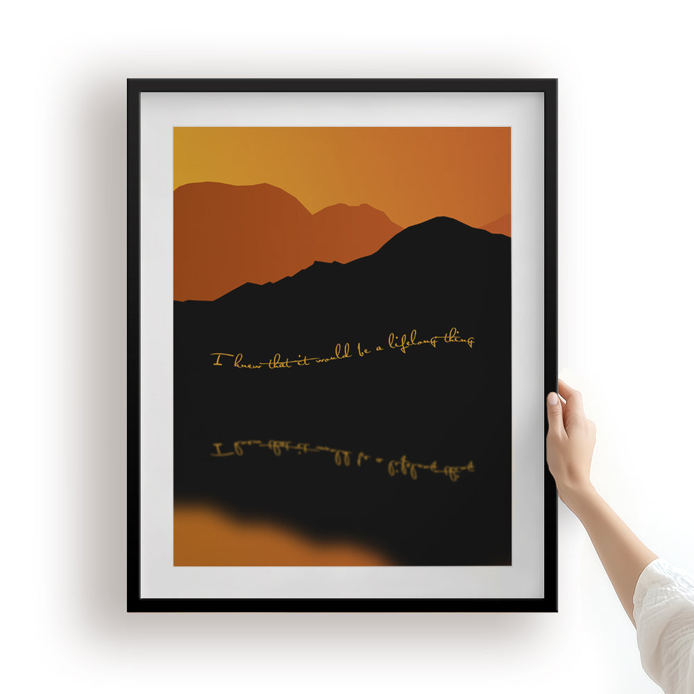 A Sorta Fairytale | Tori Amos - Song Lyrics Art Print