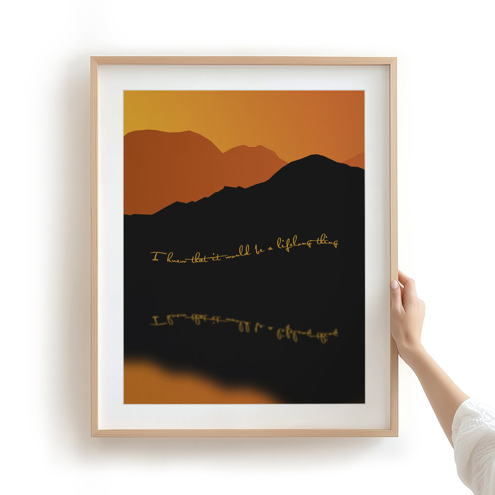 A Sorta Fairytale | Tori Amos - Song Lyrics Art Print