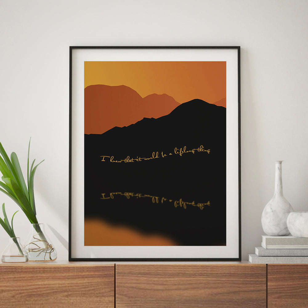 A Sorta Fairytale | Tori Amos - Song Lyrics Art Print
