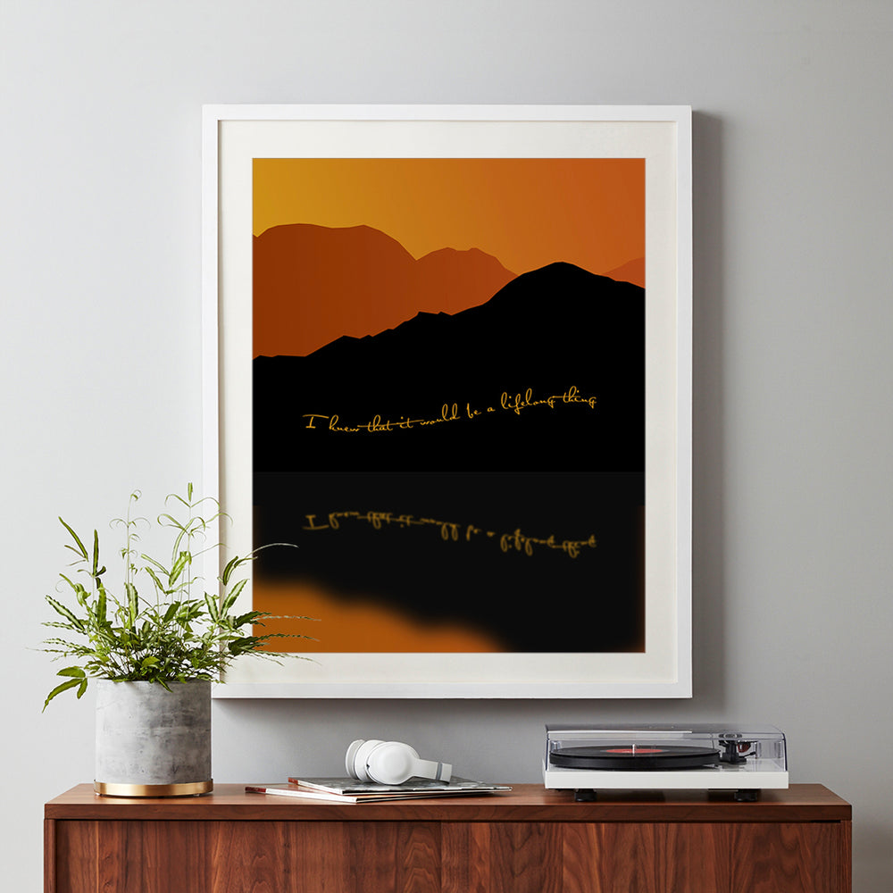 A Sorta Fairytale | Tori Amos - Song Lyrics Art Print