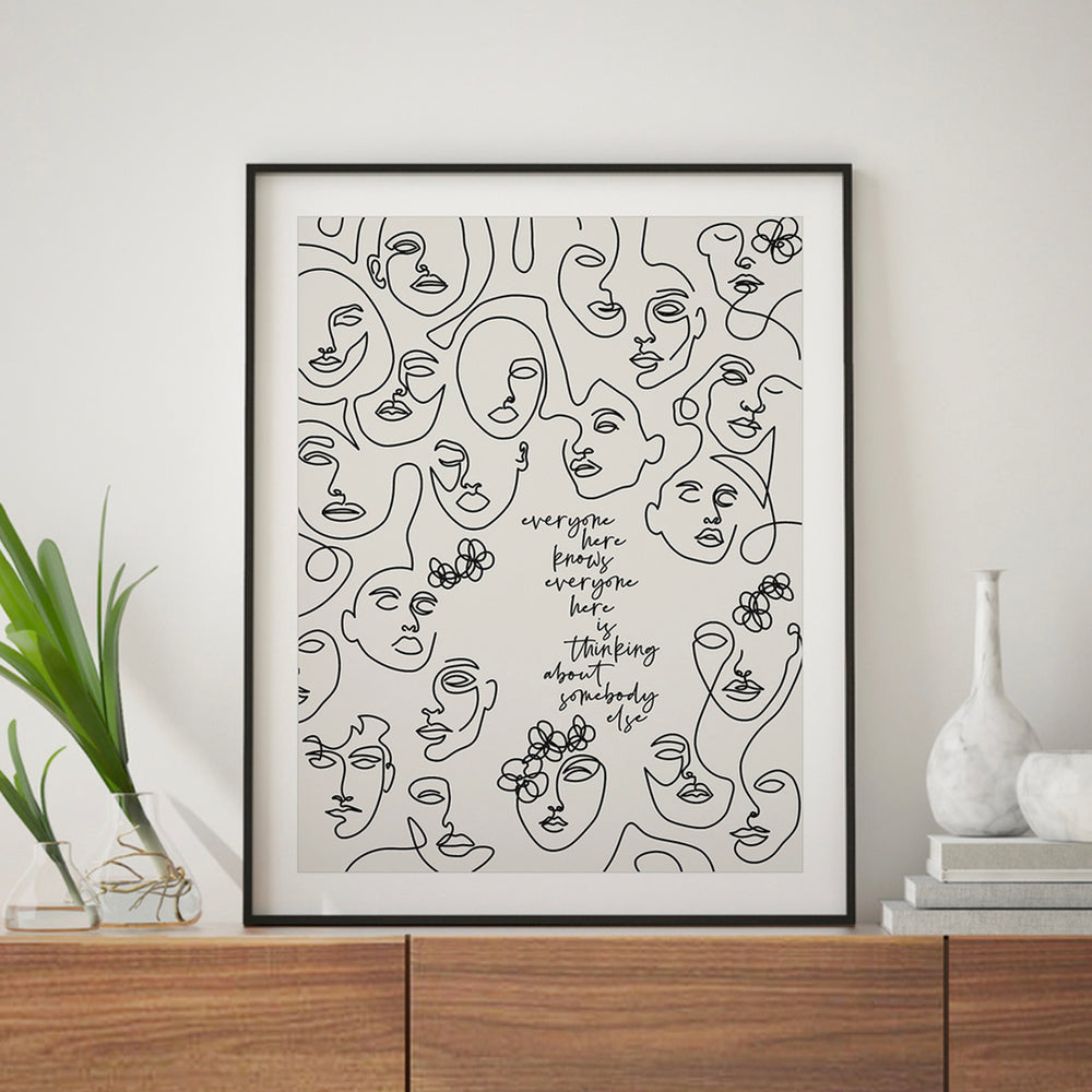 Back 2 Good | Matchbox Twenty - Song Lyrics Art Print