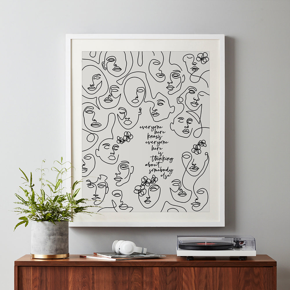 Back 2 Good | Matchbox Twenty - Song Lyrics Art Print