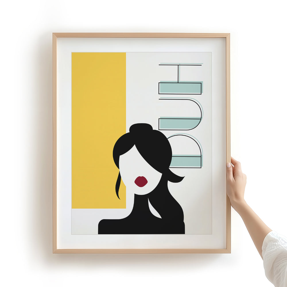 Bad Guy | Billie Eilish - Song Lyrics Art Print Music Poster