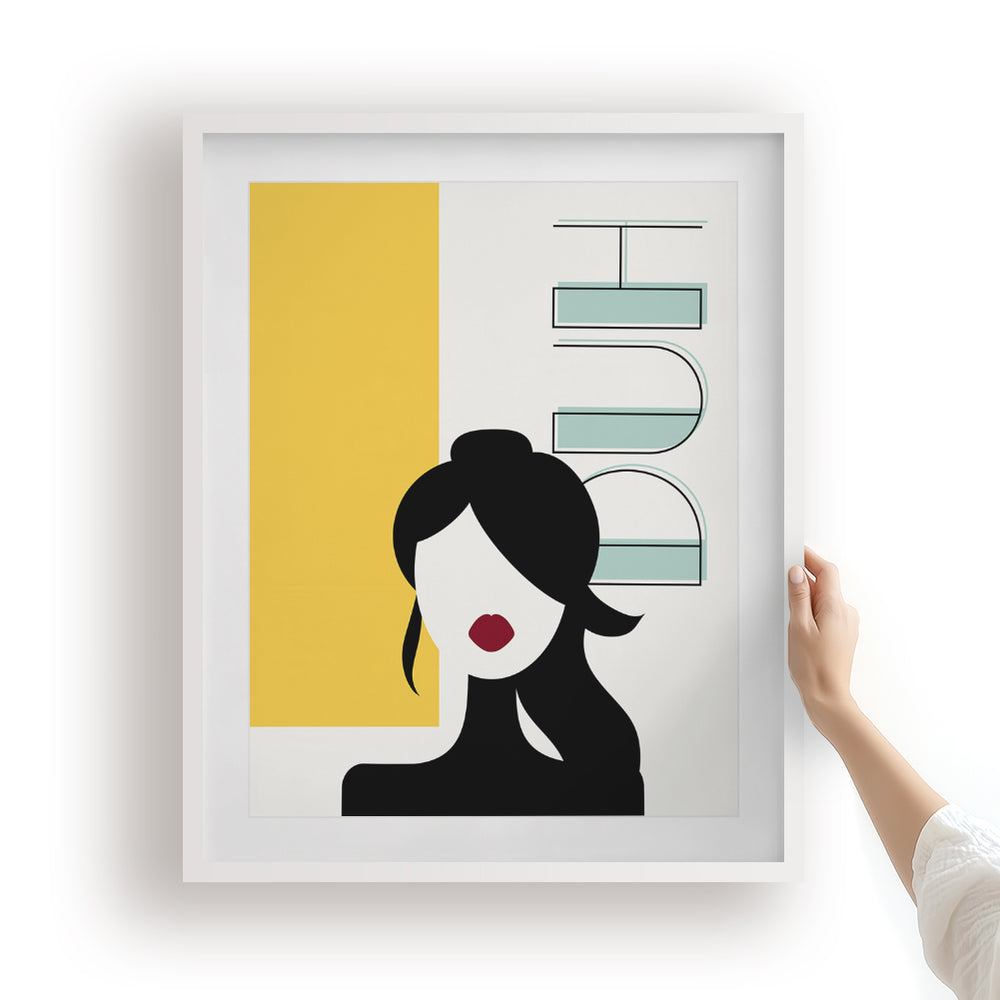 Bad Guy | Billie Eilish - Song Lyrics Art Print Music Poster