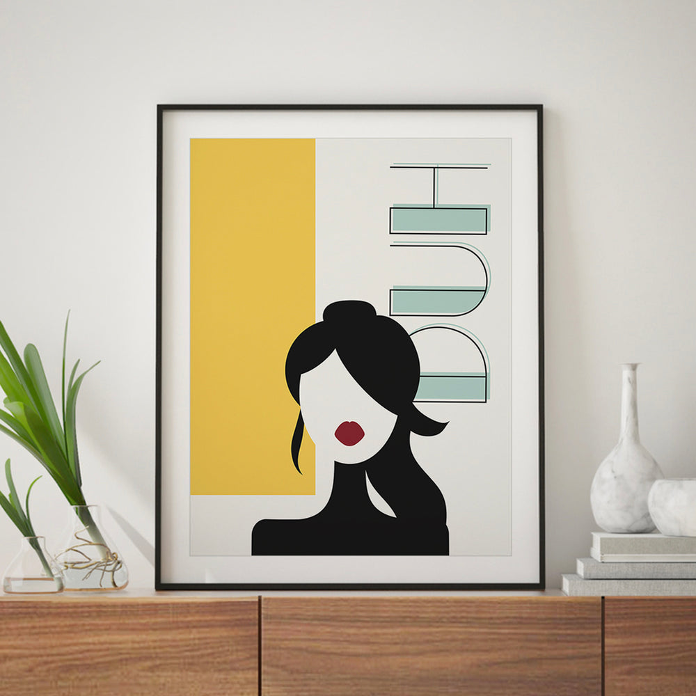 Bad Guy | Billie Eilish - Song Lyrics Art Print Music Poster