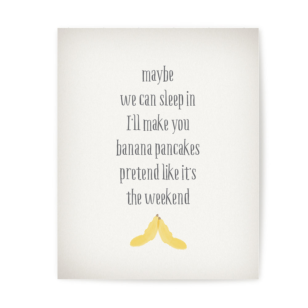 Banana Pancakes | Jack Johnson