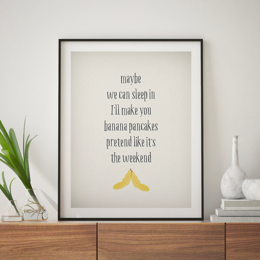 Banana Pancakes | Jack Johnson