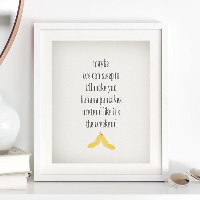 Banana Pancakes | Jack Johnson