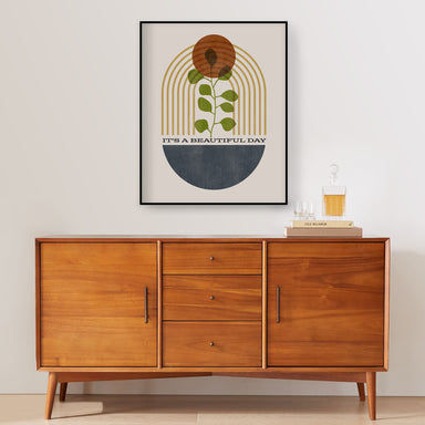 mid-century boho art