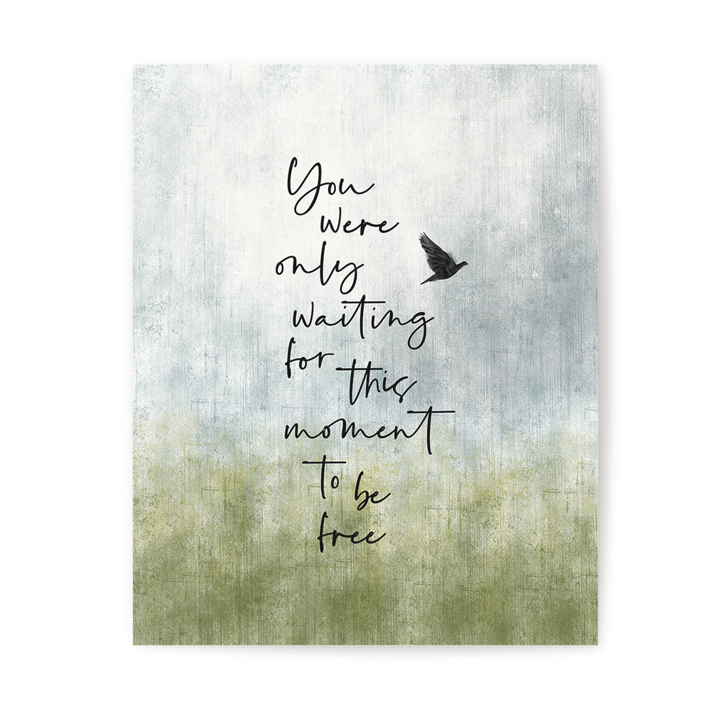 Blackbird v2 | The Beatles - Song Lyrics Art Print