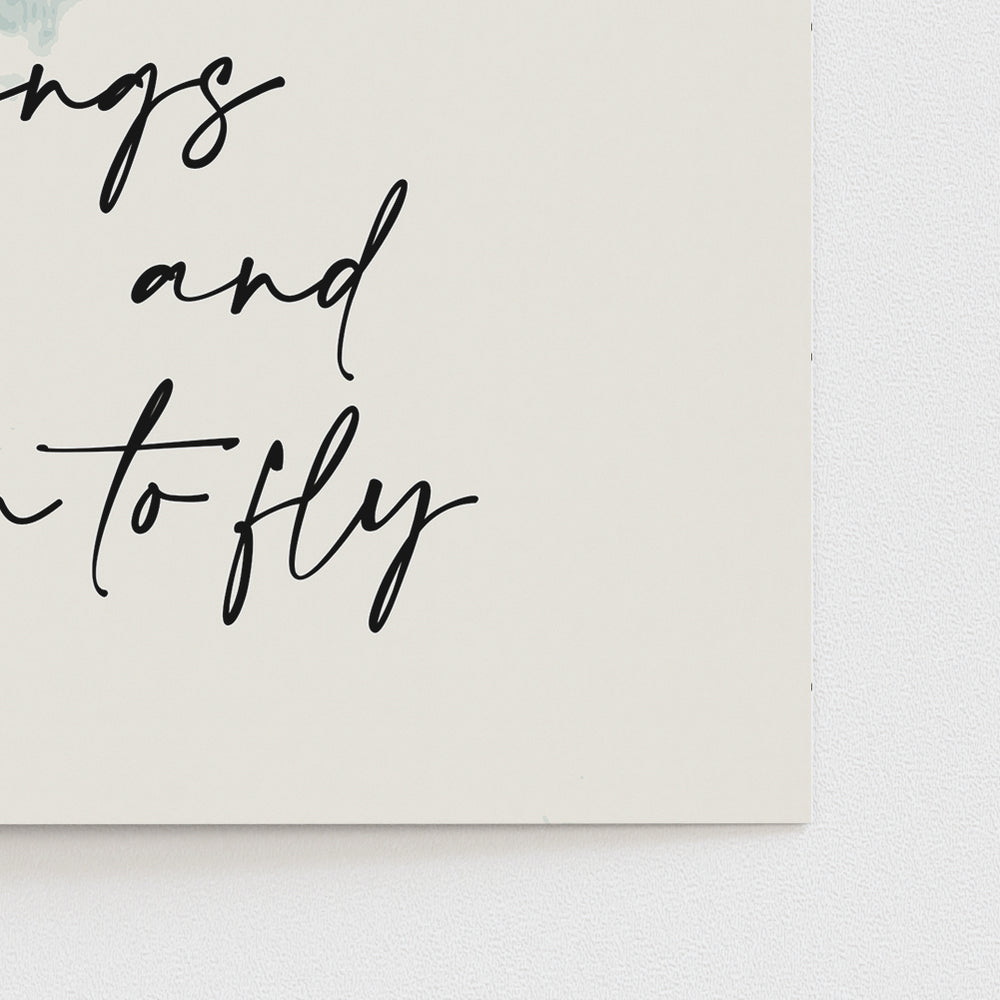 Blackbird v3 | The Beatles - Song Lyrics Art Print
