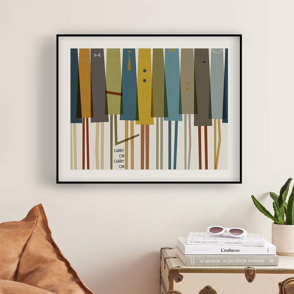 Queen | Bohemian Rhapsody - Song Lyrics Wall Art Print