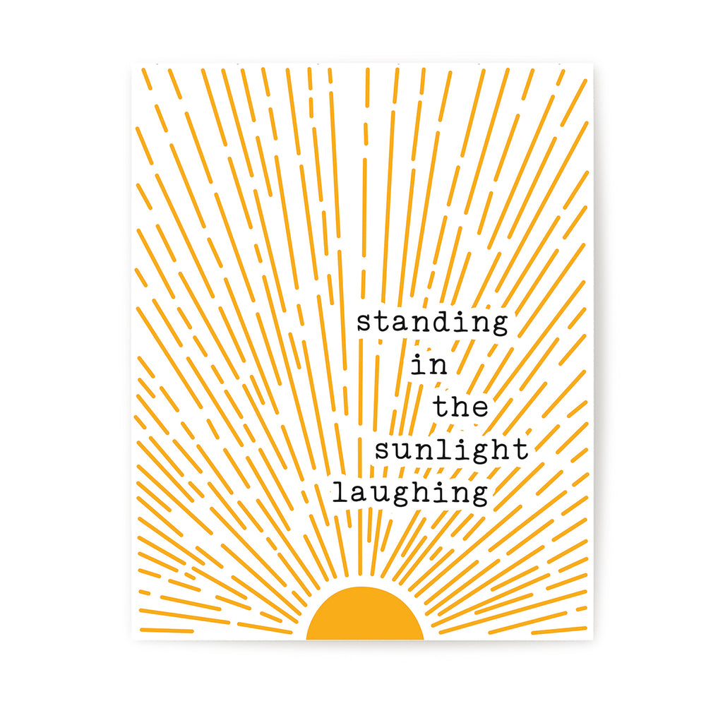 Brown Eyed Girl | Van Morrison - inspirational sunshine song lyric boho wall art