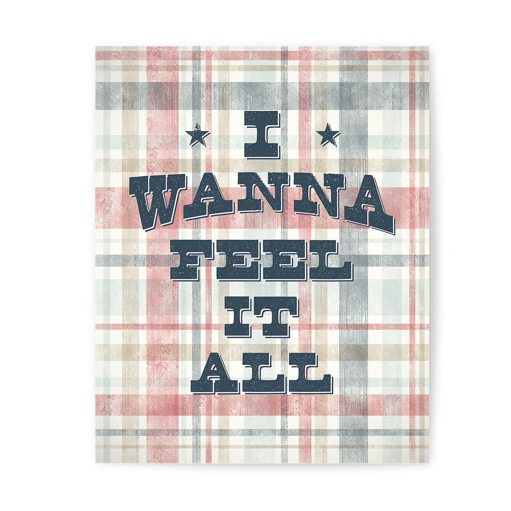 Burn Burn Burn | Zach Bryan - Song Lyrics Wall Art Print