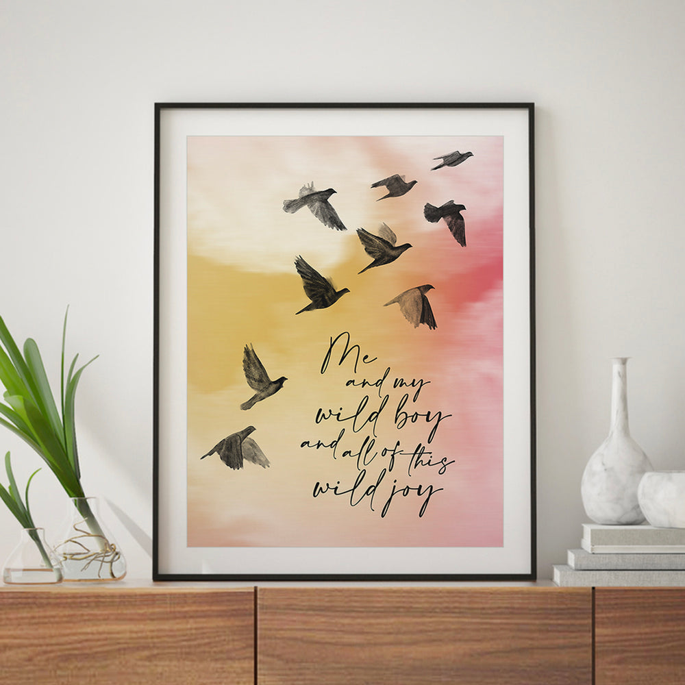 But Daddy I Love Him | Taylor Swift - Song Lyrics Art Print