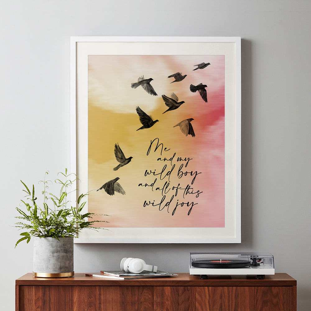 But Daddy I Love Him | Taylor Swift - Song Lyrics Art Print