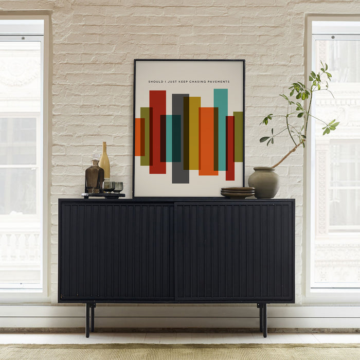 mid-century modern wall art