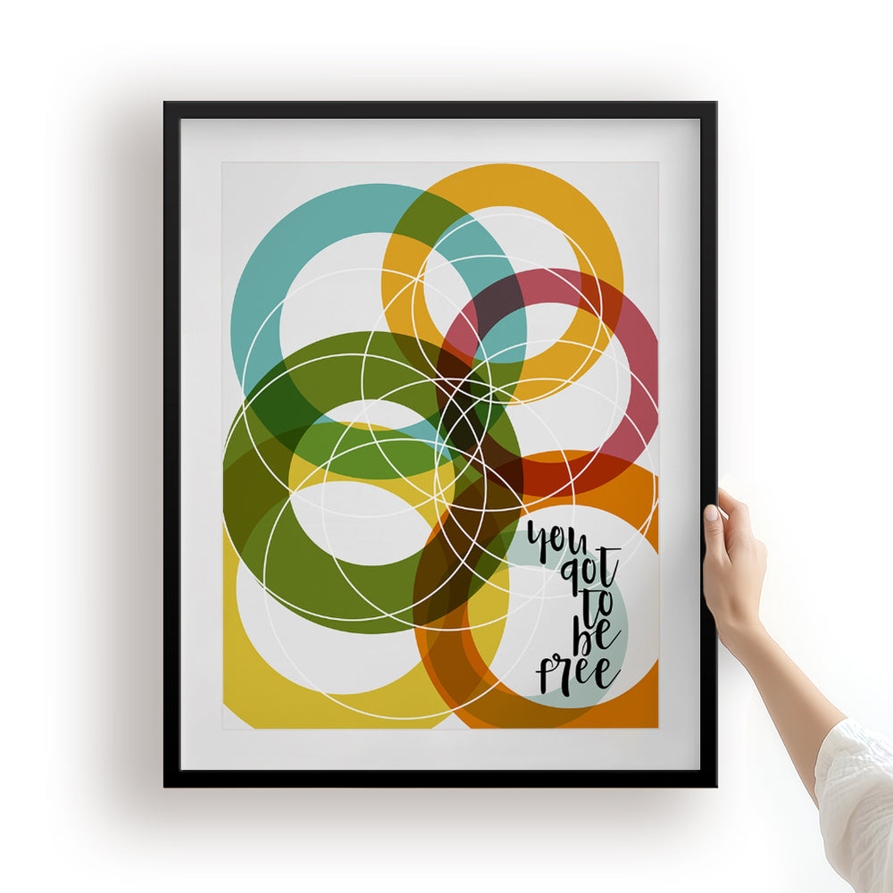 Come Together | The Beatles - Song Lyrics Wall Art Print