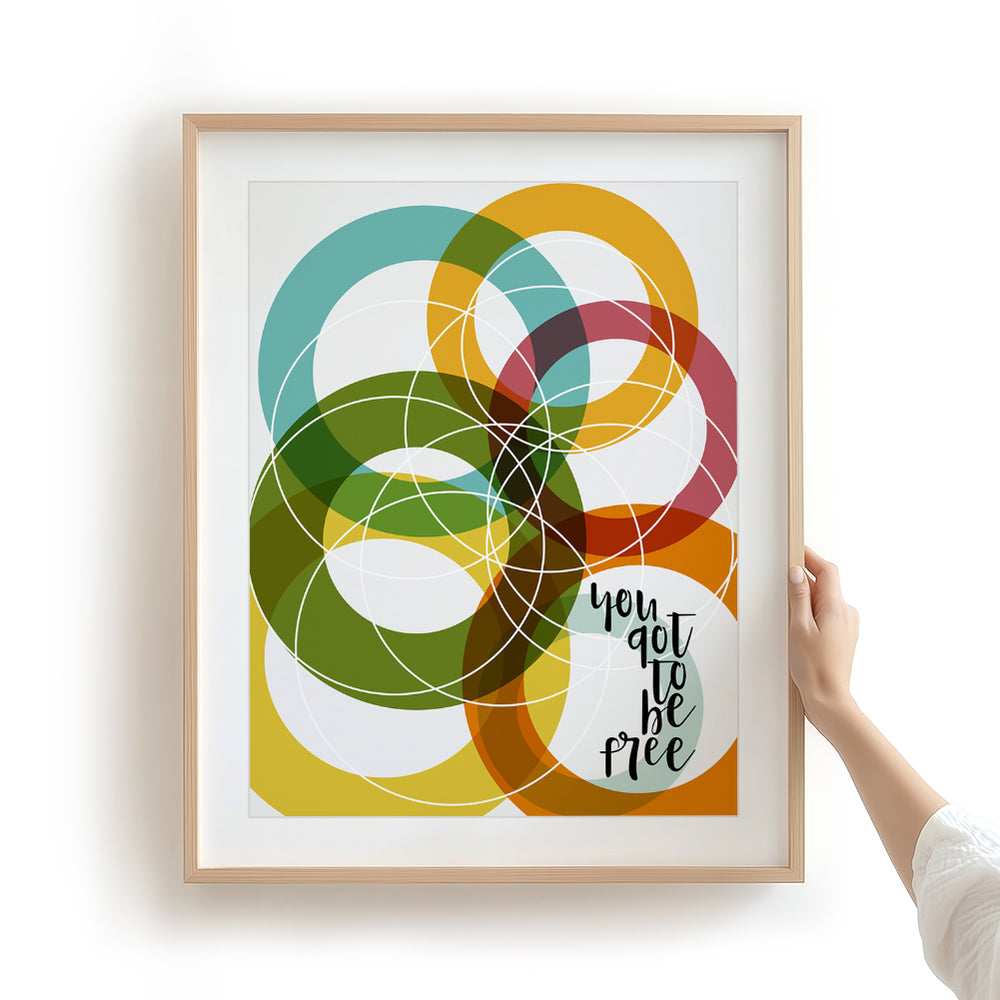 Come Together | The Beatles - Song Lyrics Wall Art Print